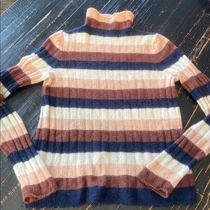 Madewell Multicolor Knit Turtleneck